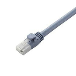 【P5E】エレコム LANケーブル CAT6A対応 50m 爪折レ防止 簡易パッケージ ヨリ線 ブルー(LD-GPAT/BU50/RS) メーカー在庫品