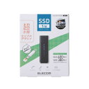 エレコム ELECOM SSD 外付 1TB USB3.2 Gen1 読出最大400MB/秒 超小型 ポータブル キャップ式 耐衝撃 ブラック(ESD-EMC1000GBK) メーカー在庫品(2)