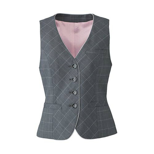 カーシーカシマ ENJOY ベスト AIR CHIDORI WINDOWPANE 527-5 5号 EAV527(68-0890-64) 取り寄せ商品