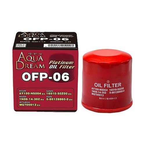 AQUA DREAM (アクアドリーム) PLATINUM オイルフィルター ニッサン・マツダ・ミツビシ・スズキ・イスズ車用 AD-OFP-06(69-1329-06) 取り寄せ商品