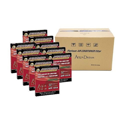AQUA DREAM (アクアドリーム) PLATINUM カーエアコンフィルター ニッサン用 1セット（10枚入）AD-AFP-1014-10(69-1328-67) 取り寄せ商品