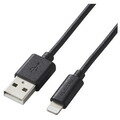 エレコム ELECOM Lightningケーブル/スタンダード/1.0m/ブラック ブラック(MPA-UALO10BK) メーカー在庫品