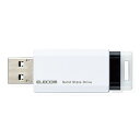 エレコム ELECOM SSD 外付け ポータブル 250GB 小型 ノック式 USB3.2(Gen1)対応 ホワイト PS4/PS4Pro/PS5(ESD-EPK0250GWH) 取り寄せ商品(2)