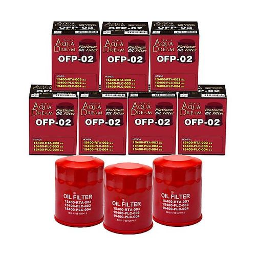 AQUA DREAM (アクアドリーム) PLATINUM オイルフィルター ホンダ車用（代表純正品番：15400-RTA-003等）1セット（10個入）AD-OFP-02-10 ((69-1328-94) 取り寄せ商品
