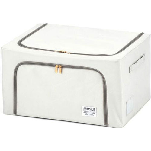 武田コーポレーション 武田コーポレーション 積み重ねできるストレージボックス55L ホワイト(E3-TS55WH) 取り寄せ商品