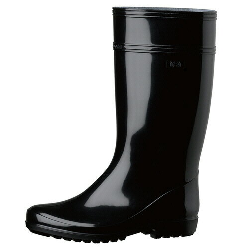 ミドリ安全 作業長靴 ワークエース W2000 ブラック 28.0cm 1足(W2000-BK-28.0) 取り寄せ商品