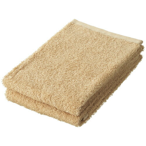 林 テラカラータオル フェイスタオル ベージュ 1パック(2枚)(FN602428) 取り寄せ商品