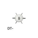 アズワン トルネード用撹拌羽根 ディスクタービン(ボス付き) (1個)(DT-50) 取り寄せ商品