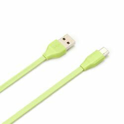 PGA ピーシーエー USB Type-C USB Type-A コネクタ USBフラットケーブル 50cm グリーン(PG-CUC05M10) 取り寄せ商品
