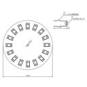 アズワン ローテーター用オプションホルダー チューブホルダー15mLチューブ用 (1個)(4562108514491) 取り寄せ商品