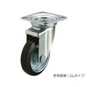 ユーエイ 自在キャスター(プレート型・重量物用) (1個)(WJ-75) 取り寄せ商品