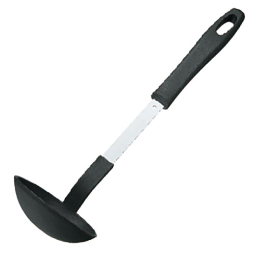 田辺金具 抗菌耐熱お玉(小) ブラック(TK-1542) 取り寄せ商品