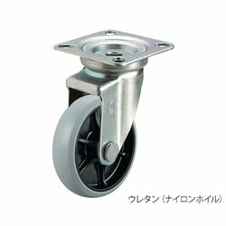 ユーエイ 自在キャスター(プレート型・重量物用) (1個)(GUJ-100) 取り寄せ商品 ユーエイ 自在キャスター(プレート型・重量物用) (1個)(GUJ-100) 取り寄せ商品