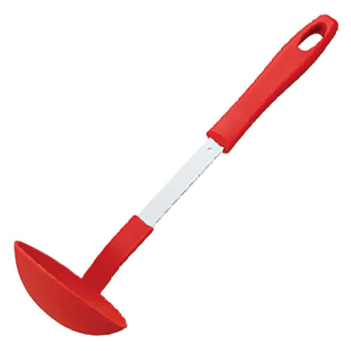 田辺金具 抗菌耐熱お玉 レッド(TK-0316) 取り寄せ商品