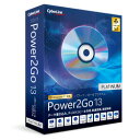 サイバーリンク Power2Go 13 Platinum 画面録画機能付き 通常版(対応OS:その他)(P2G13PLTNM-002) 取り寄せ商品