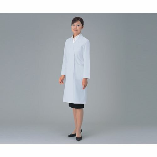 アズワン カラーラボコート(女性用) 青 71-073 L (1着)(1-9193-16) 取り寄せ商品