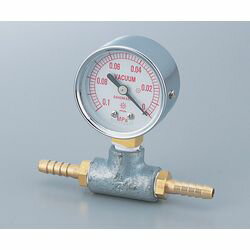 アズワン アスピレーター用真空ゲージ (1台)(4560111766739) 取り寄せ商品