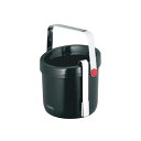 サーモス サーモス 二重アイスペール TPE-1300 ブラック 0925900(61-6803-18) 取り寄せ商品