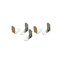 アズワン 固定金具 L型 小 5個入 (1セット)(4562108515719) 取り寄せ商品