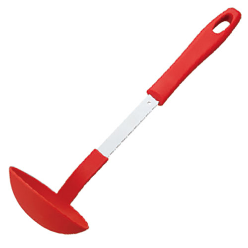 田辺金具 抗菌耐熱お玉(小) レッド(TK-1559) 取り寄せ商品