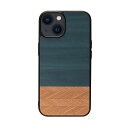 Man&Wood VR؃P[X for iPhone 14 Plus Denim(I23640i14M) ڈ݌=