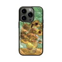 Ikins アイキンス 天然貝ケース for iPhone 15 Pro ひまわり(I25480i15PR) 仕入先在庫品