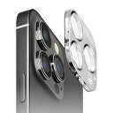 PGA ピーシーエー iPhone 15 Pro Max/iPhone 15 Pro カメラフルプロテクター クリア/SV(PG-23BCLG04SV) 取り寄せ商品(2)