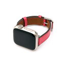 WEARPLANET Slim Line クラシック本革バンド for Apple Watch 41/40/38mm カリプソピン(WP23148AW) 取り寄せ商品(2)