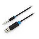 VENTION 6.5mm Male to XLR Female オーディオケーブル 3m ブラック(BB-5732) 取り寄せ商品(2)