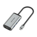 VENTION USB-C to HDMI/VGA/USB3.0x3/PD ドッキングステーション 0.15M メタルタイ(TG-8023) 取り寄せ商品