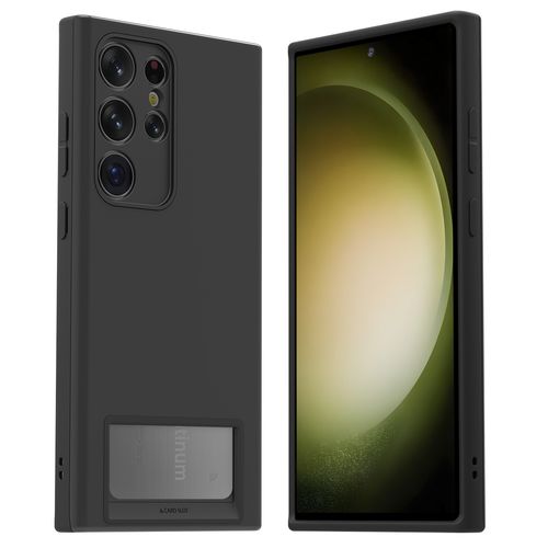 樂天商城 - araree アラリー Galaxy S23 Ultra カードスロット付きAir Slot ブラック(AR25108S23U) 仕入先在庫品