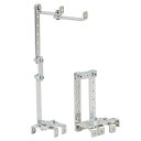 ザオーブロック マスクホルダー+モバイルホルダー セット アルミ 【アルミ廃材を利用した環境配慮型(SDGs・サステナブル)組み立て玩具】(Z-003-Al) 取り寄せ商品