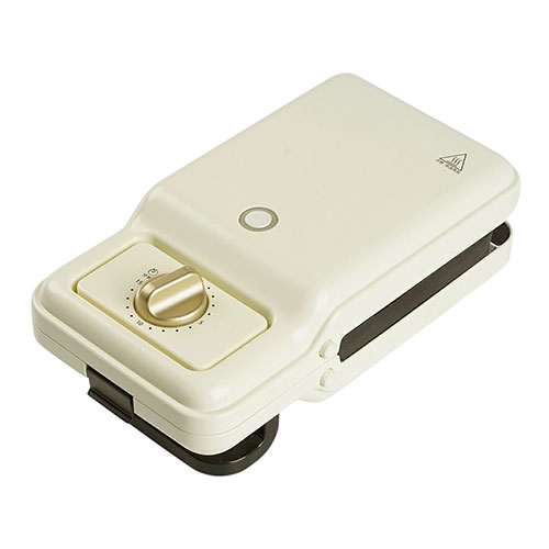 シン三海 ホットサンドメーカー タイマー ホワイト(solemood-maker-white) 取り寄せ商品