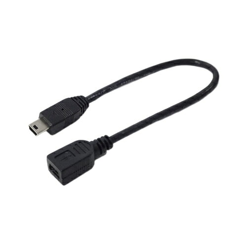 変換名人 USBmini延長ケーブル20(フル結線)(USBM5/CA20F) 取り寄せ商品