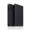 SLG Design Full Grain Leather Case for iPhone 14 Pro Max ubNu[(SD24354i14PMBB) ڈ݌=