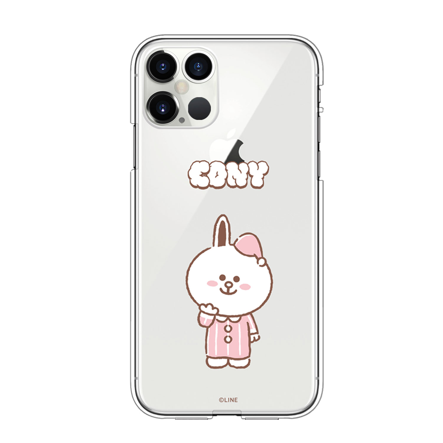 LINE FRIENDS ［公式ライセンス品］ iPhone 12 Pro Max Dreamy Night ソフトクリアケース(KCE-CSB092) 仕入先在庫品