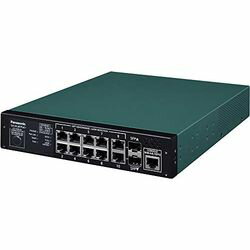 パナソニックEWネットワークス 10ポート PoE給電スイッチングハブ GA-MLi8TPoE+(PN260893H) 取り寄せ商品