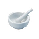 磁製乳鉢 φ90mm 乳棒付き (1セット)(4573213211649) 取り寄せ商品