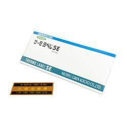 日油技研工業 サーモラベル（R）5Eシリーズ（不可逆/5点式） 20枚入 5E-170 (1箱(20枚入 取り寄せ商品