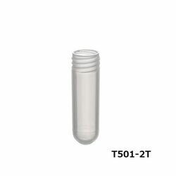 Simport サンプルチューブ（外ネジ） 丸底 2ml 1000個入 T501-2T (1袋(1000個入り)) 目安在庫=△