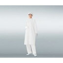 アズワン 無塵衣AS207C(男女兼用コート) ホワイト S (1着)(AS207C S) 取り寄せ商品