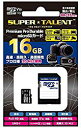 SuperTalent Premium Pro Durable microSDJ[h 16GB ST16MSU1PD 񂹏i