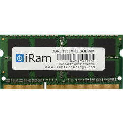 iRamTechnology IR4GSO1333D3 Macѥ 4GB PC3-10600 SO-DIMM 204pin 󤻾