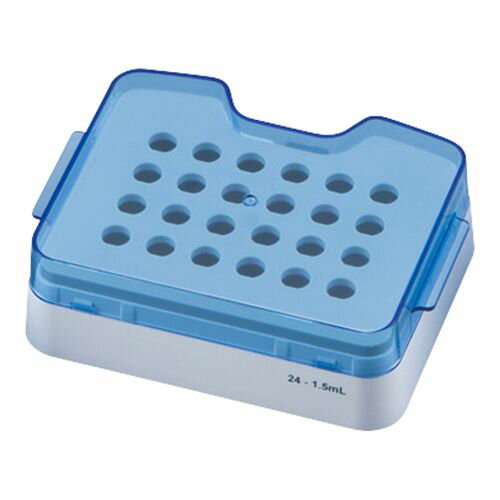 アズワン ブロックバスシェーカー 1.5mL×24本用ブロック (1個)(4-3883-12) 取り寄せ商品