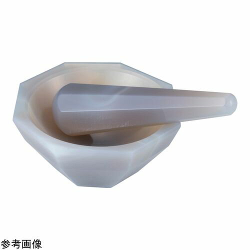 メノウ乳鉢（深型）φ101.6mm (1個)(4-3727-04) 目安在庫=○