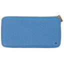 リサイド RIE SIDE スリムラウンドウォレット SLIM スカイブルー(SLIM-SB) 取り寄せ商品