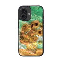ikins MagSafe対応天然貝ケース for iPhone 16 ひまわり(I27093i16) 仕入先在庫品