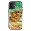 ikins 天然貝ケース for iPhone 16 Plus ひまわり(I27097i16PL) 仕入先在庫品
