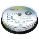 Lazos 100枚セット(10枚X10個) BD-R DL(L-BDL10PX10) 取り寄せ商品