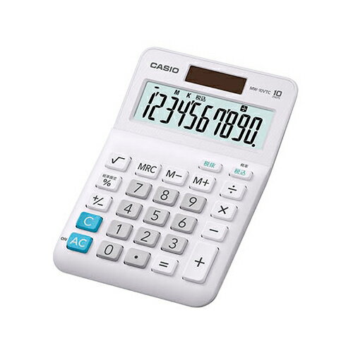 Other - カシオ計算機 CASIO 【5個セット】 スタンダード電卓 ミニジャストタイプ 10桁(MW-10VTC-NX5) 取り寄せ商品
